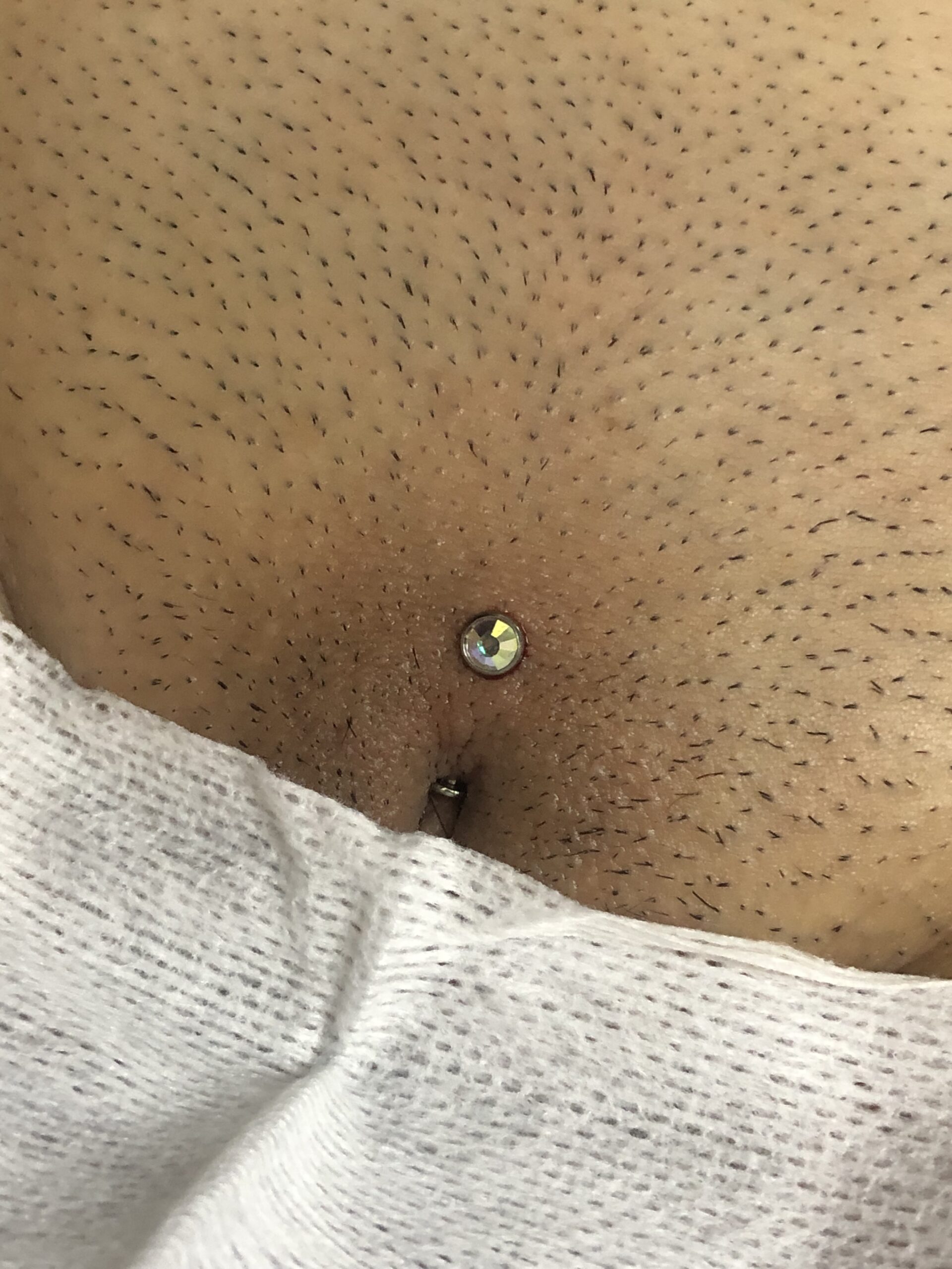 piercing christinna - íntimo feminino - joia titânio